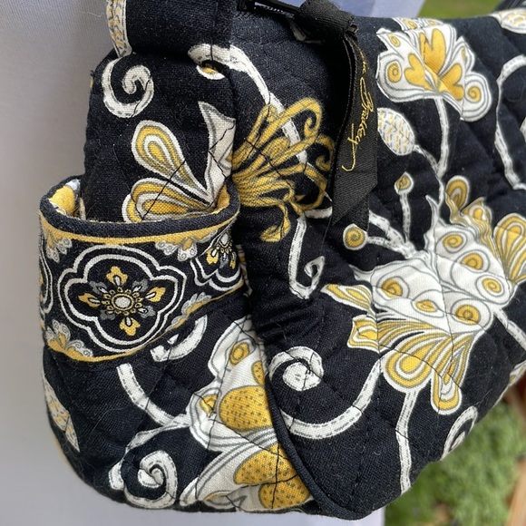 EUC- Vera Bradley Maggie Yellow Bird Shoulder Bag - Picture 2 of 10